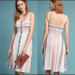 Hutch Anthropologie Striped Dress with POCKETS!- true fit size 6